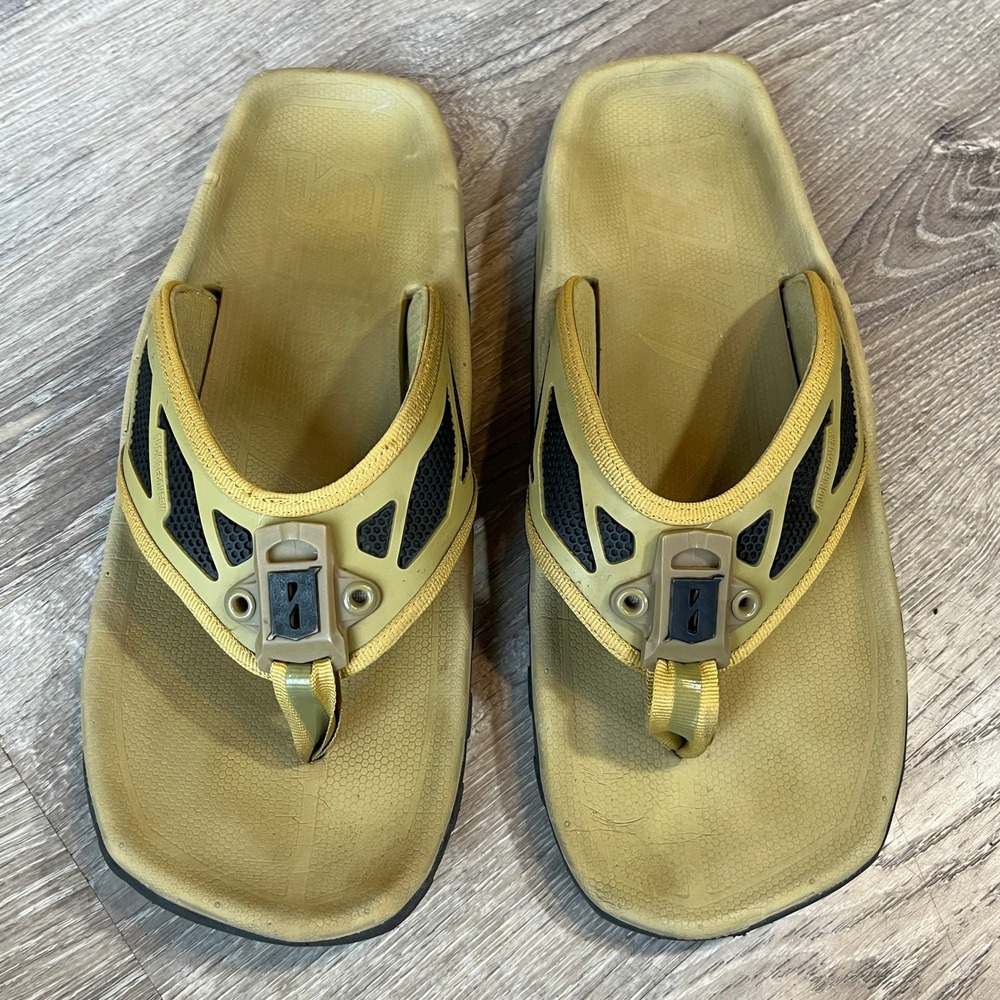Viktos Ruck Recovery Sandals Mens 12 Coyote Tan Tactical Flip Flops Thong Shoes